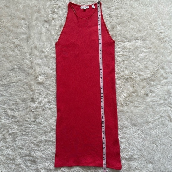 A.L.C. Dress Racerback Sleeveless Mini Stretch Bodycon Pink XS - Picture 8 of 8
